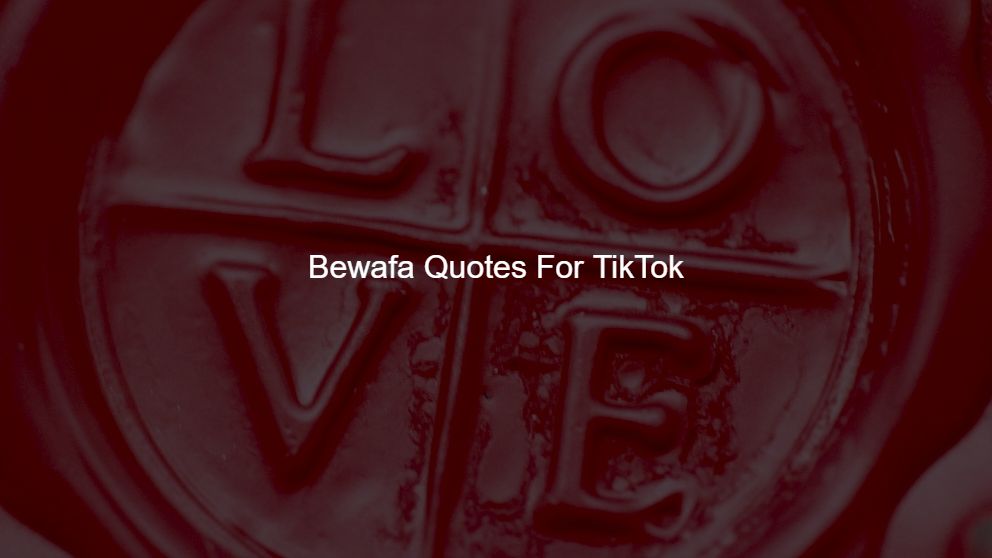 bewafa love quotes in english
