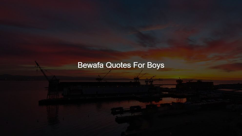 bewafa quotes in urdu english