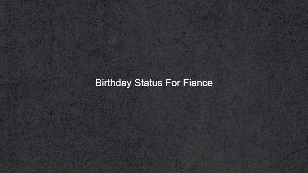 birthday celebration status