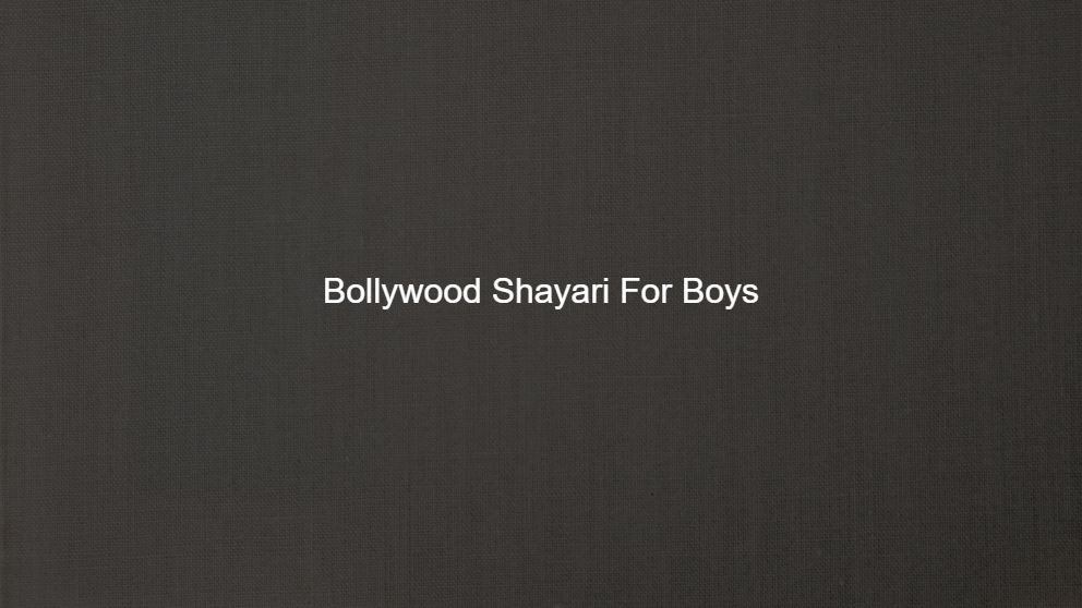 bollywood shayari whatsapp status