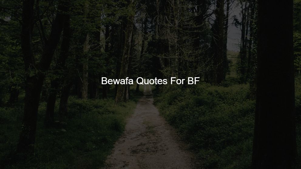 sad bewafa quotes