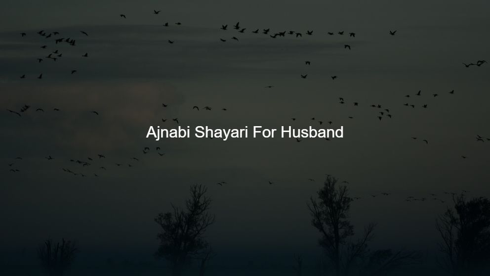 shayari for ajnabi girl