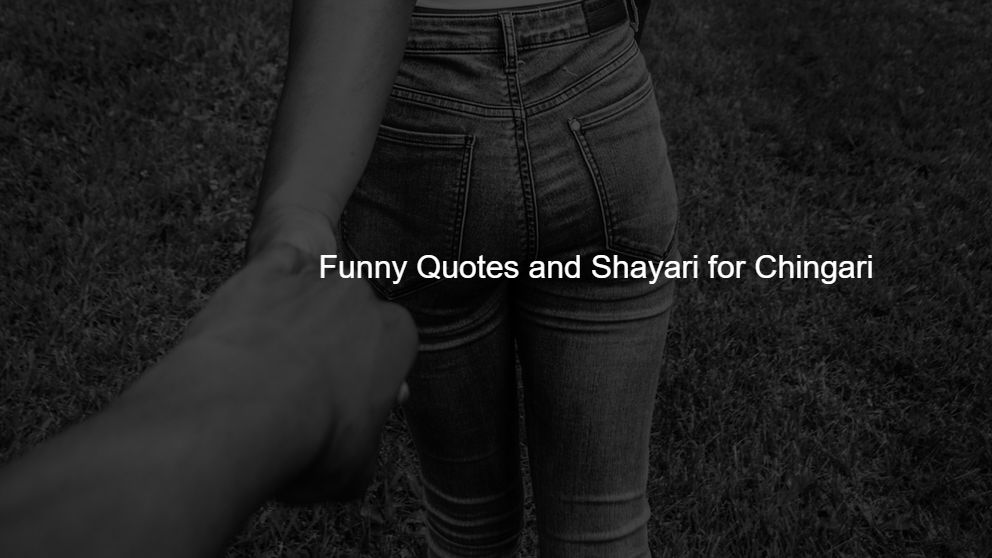Funny Quotes and Shayari for Chingari