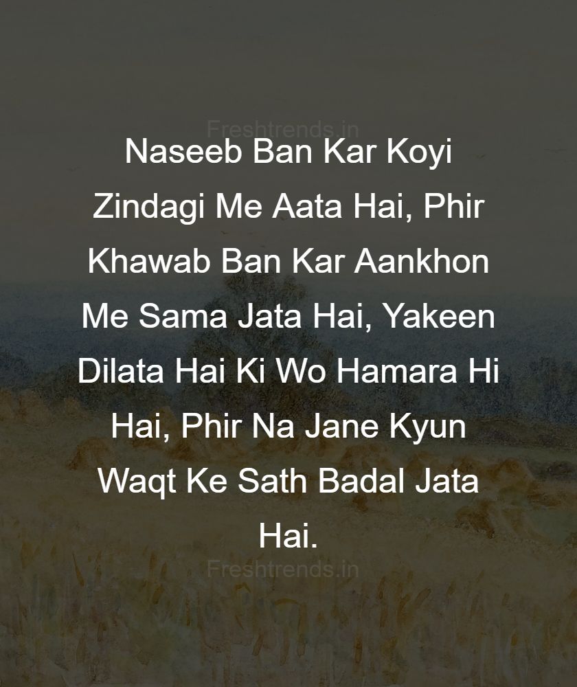 sad shayari in hindi for love bewafa 2 line