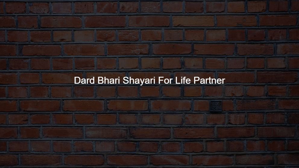 2 line dard bhari shayari