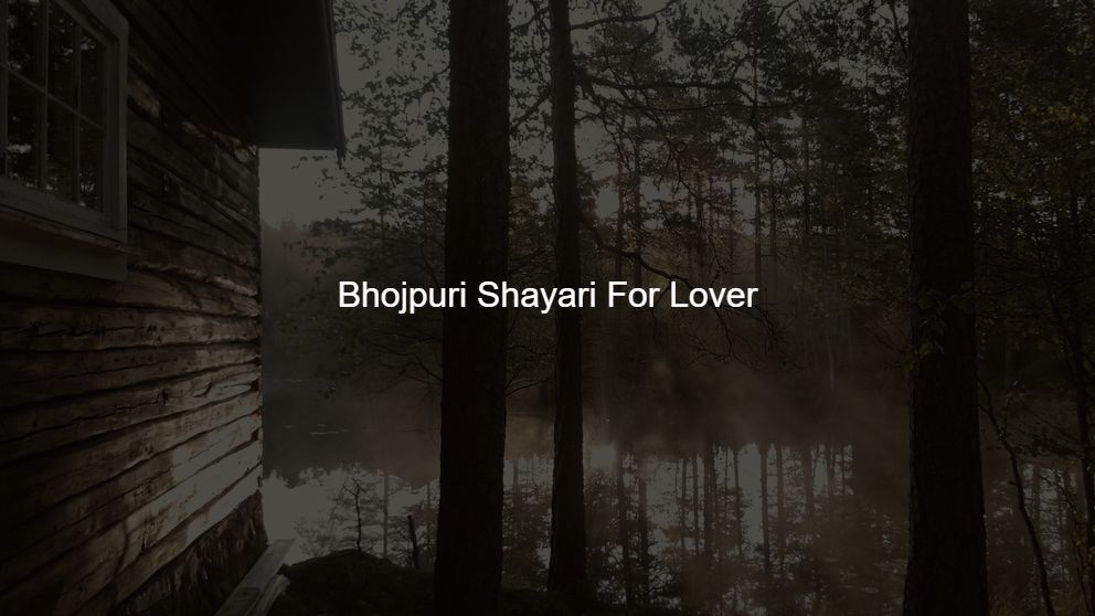 Latest 350 Bhojpuri Shayari For Lover