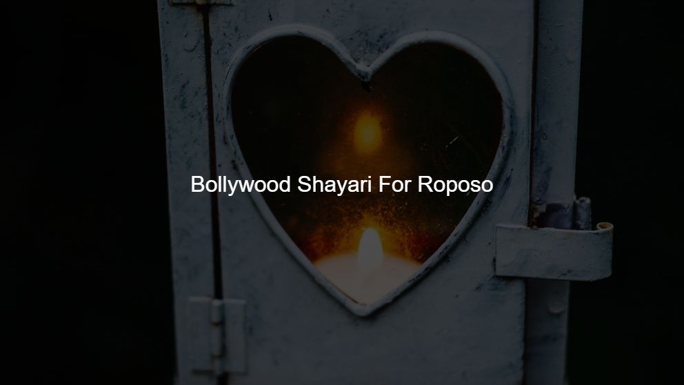 Latest 375 Bollywood Shayari For Roposo