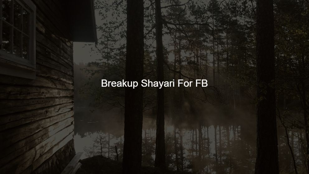 Top 50 Breakup Shayari For Lover