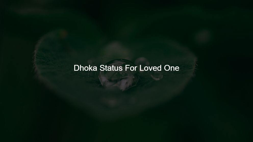 dhoka status