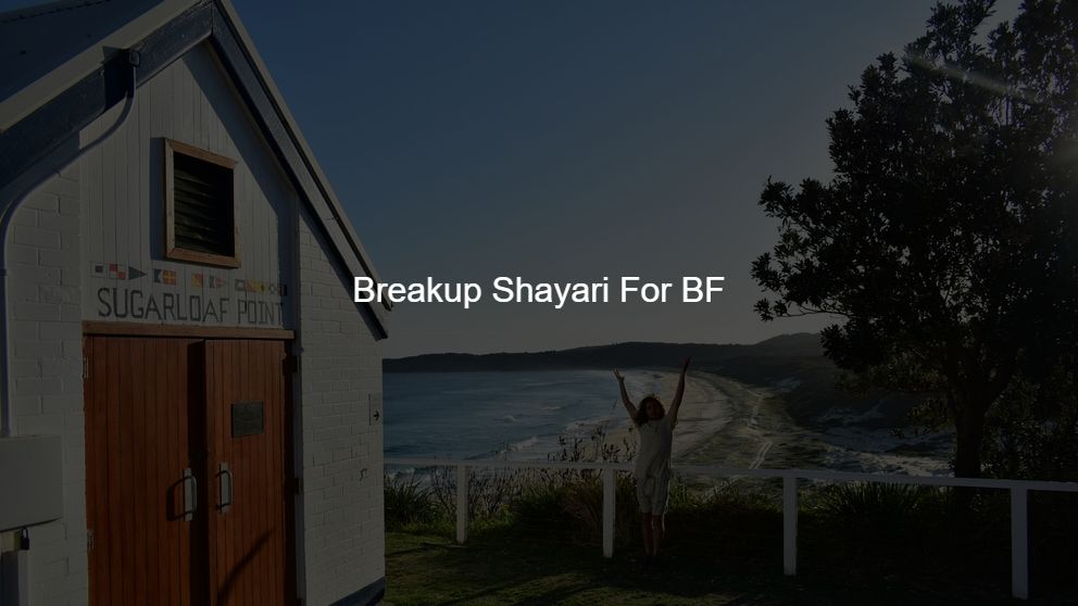 Best 175 Breakup Shayari For BF