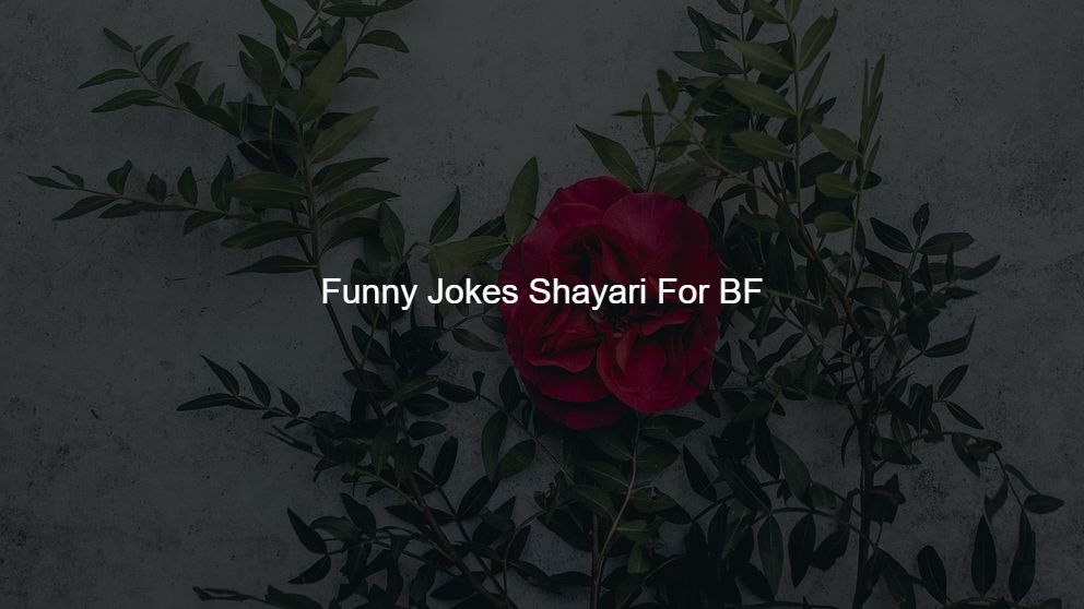 Latest 200 Funny Jokes Shayari For BF