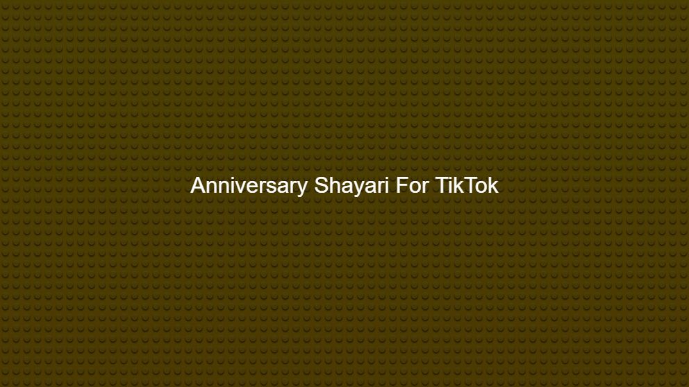 marriage anniversary shayari for wife