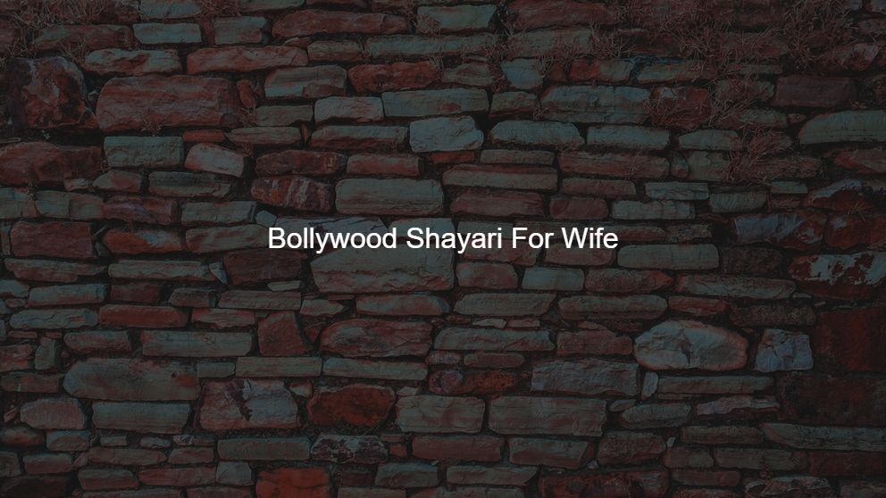 romantic shayari from bollywood movies