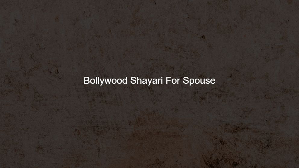 shayari on bollywood songs